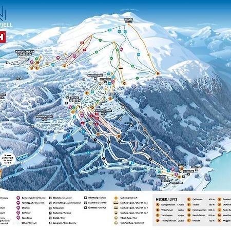 Ski In/Out, Amazing Views, 3 Bedrooms Норесунд Экстерьер фото